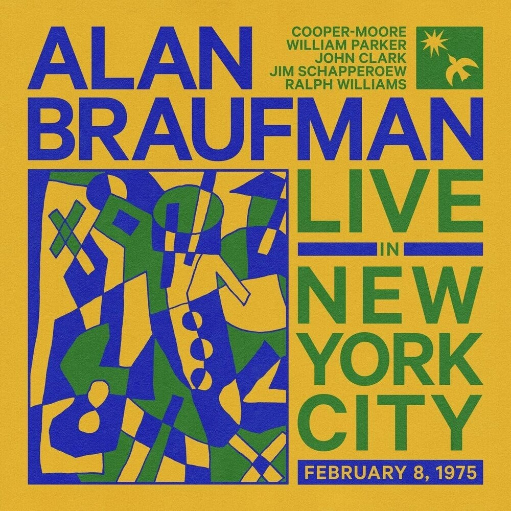 the album cover for Alan Braufman - Live in New York City, February 8, 1975 [3LP]