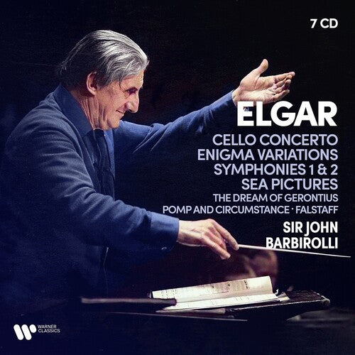 Sir John Barbirolli - Elgar: Orchestral Works, Cello Concerto, Sea Pictures, Dream of Gerontius (7CD) (CD)