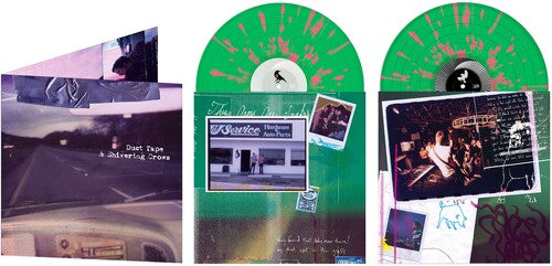 These Arms Are Snakes - Duct Tape & Shivering Crows (green & pink splatter) (Vinyl)