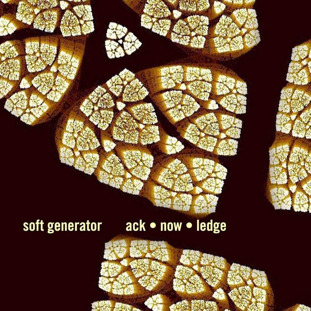 the album cover for Soft Generator - Ack Now Ledge