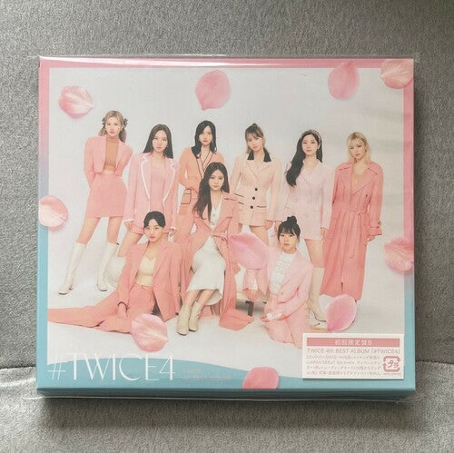 TWICE - #Twice4 (Versión B) (incluye DVD, pegatina y tarjeta coleccionable) (CD)
