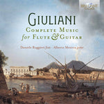 the album cover for Giuliani / Ruggieri / Mesirca - Complete Music For Flute (4pk)