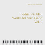 the album cover for Kuhlau / Bodendorff - Works For Solo Piano 2