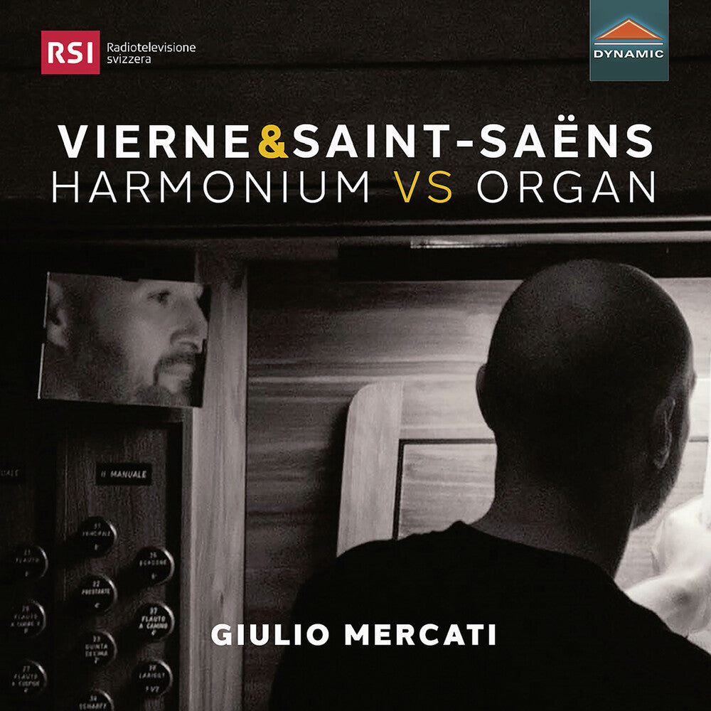 the album cover for Saint-Saens / Mercati - Harmonium Vs Organ (2pk)