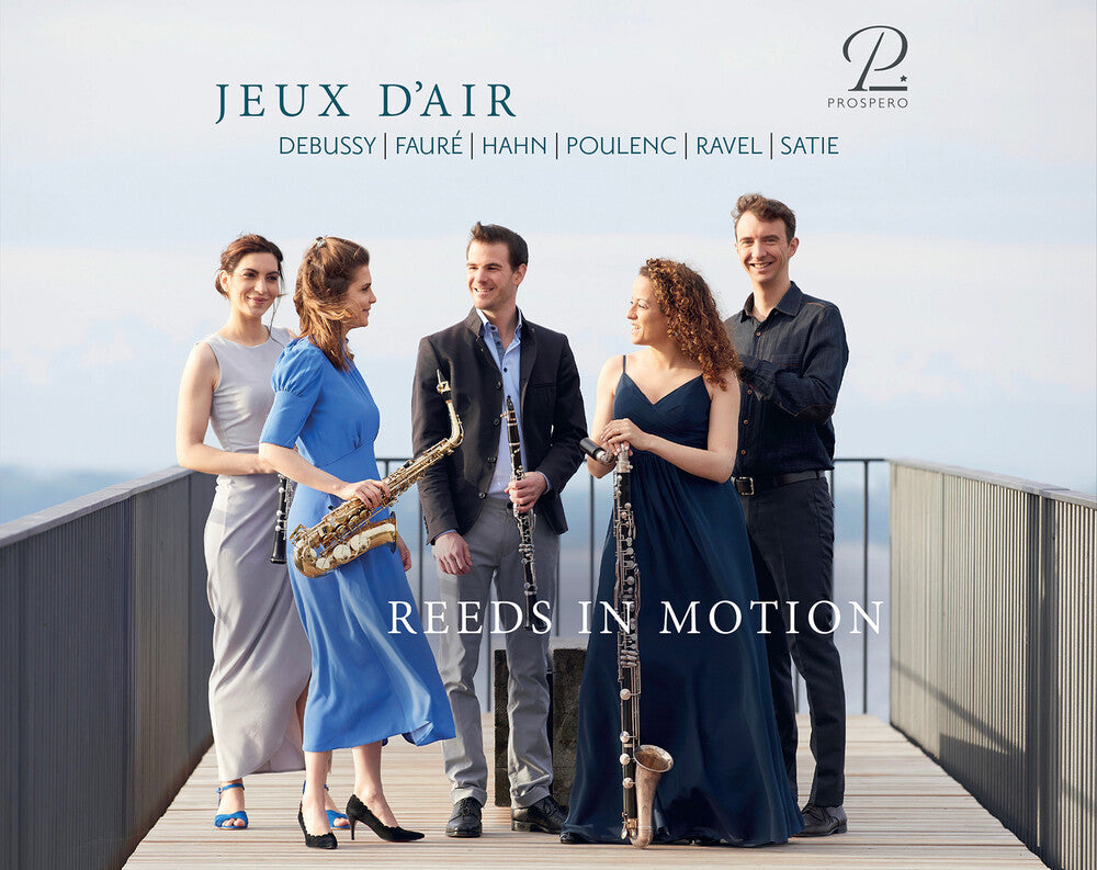 the album cover for Debussy / Reeds In Motion - Jeux D Air
