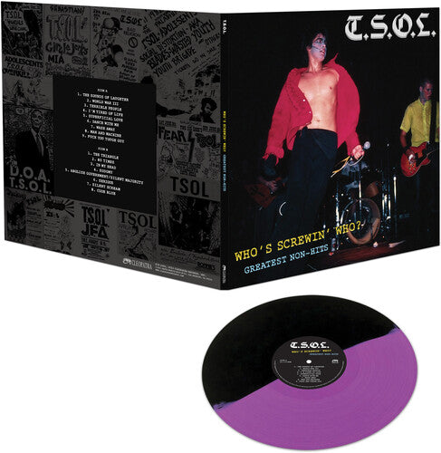 TSOL - Who's Screwin' Who? Greatest Non-Hits (PURPLE &amp; BLACK) (レコード)