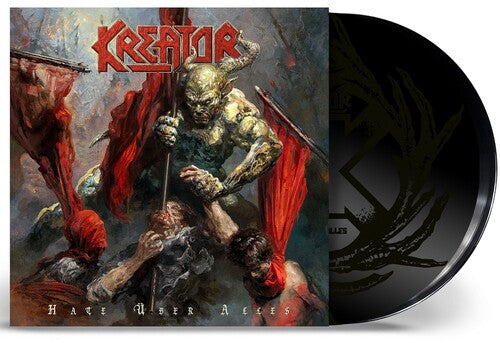 Kreator - Hate Uber Alles (三つ折り、ダブルブラック、エッチング付き) (ビニールレコード)