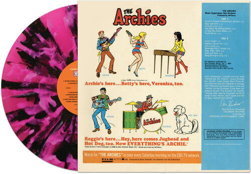 The Archies - Archies (Black & Pink Splatter) (Vinyl)