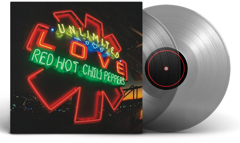 the album cover for Red Hot Chili Peppers - Unlimited Love [Import Limited Edition Clear LP]