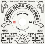 the album cover for Jamie Paton - Parabolas