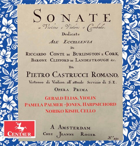 Elias - Sonate a Violino E Violone (CD)