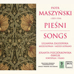 the album cover for Maszynski / Zalesinska / Pszczolkowska-Pawlik - Songs