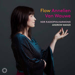the album cover for Henderickx / Wauwe / Manze - Flow - Clarinet Concertos