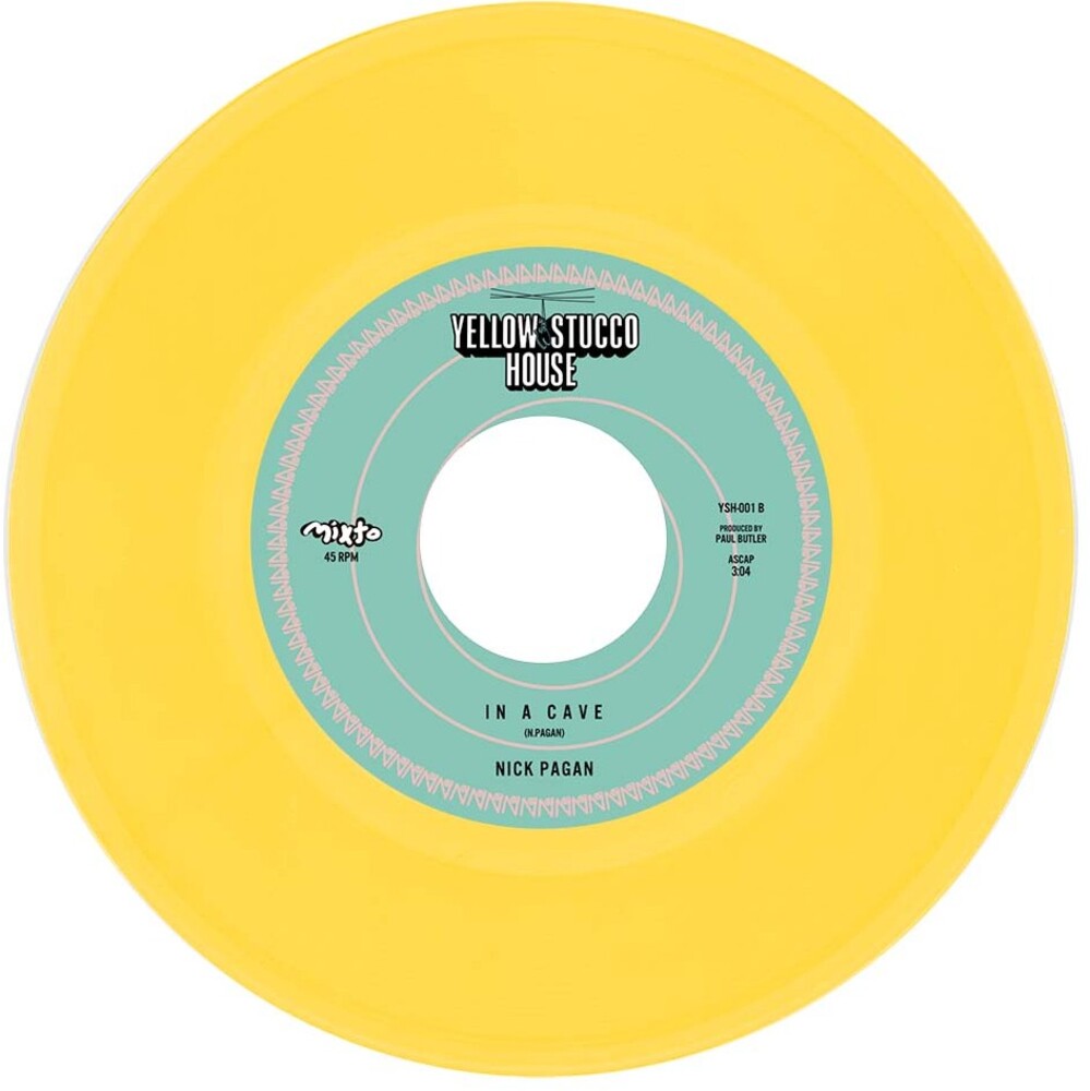 the album cover for Pagan, Nick - In A Cave B/w Hardly Use My Hands