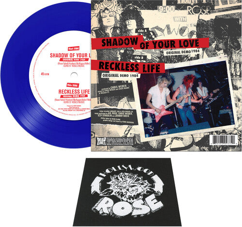 Hollywood Rose - Shadow Of Your Love / Reckless Life (blue) (Vinyl)