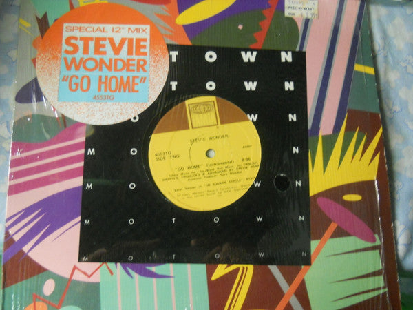 Stevie Wonder : Go Home (12")