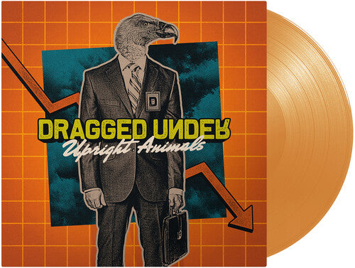 Arrastrado bajo - Animales en posición vertical (Naranja transparente) (Vinilo)