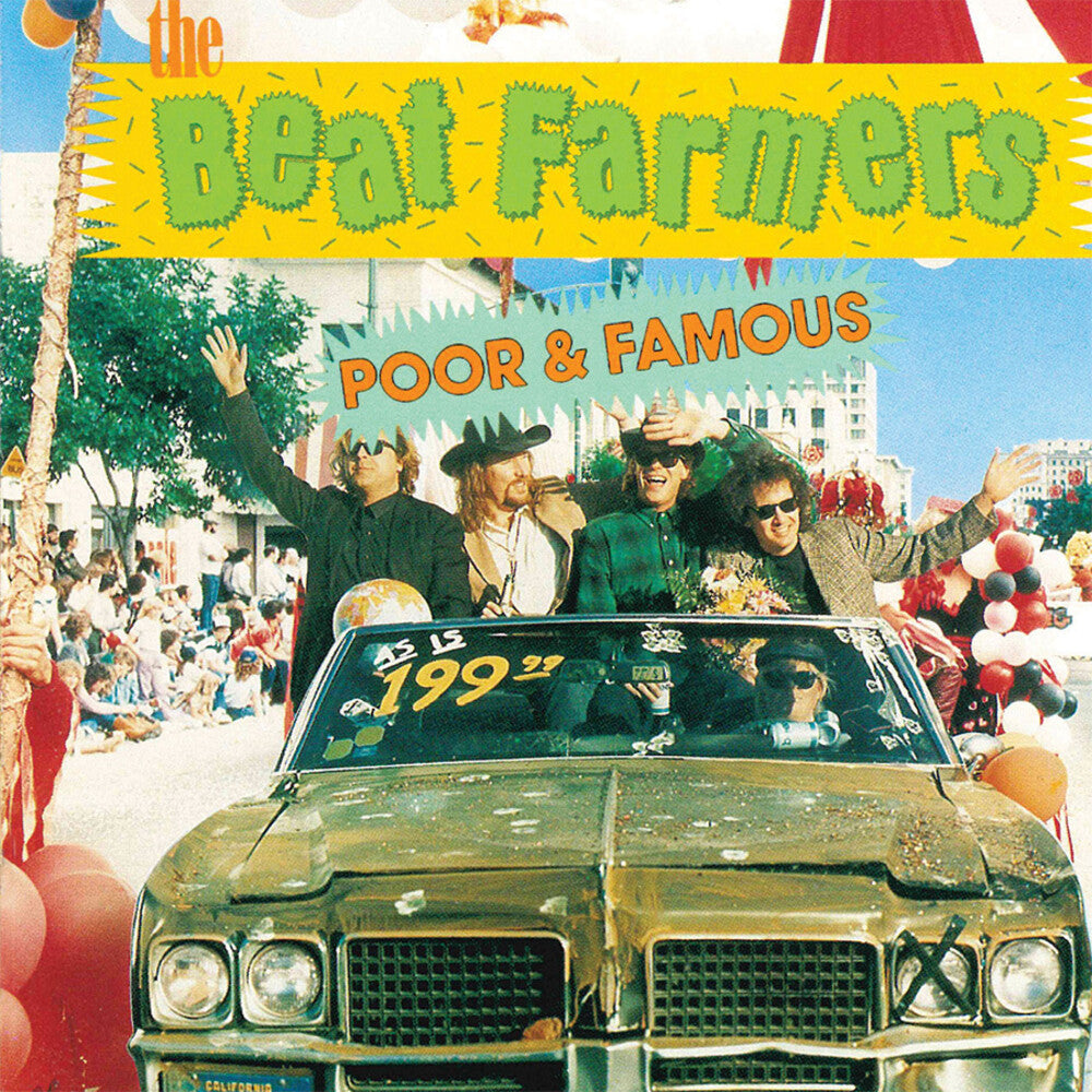 the album cover for Beat Farmers - Poor & Famous