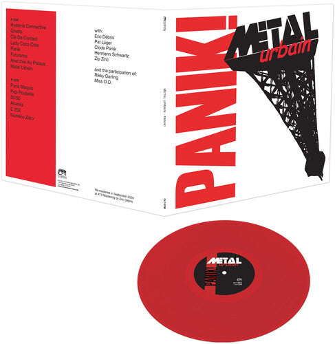 Metal Urbain - ¡Pánico! (rojo) (Vinilo)