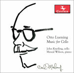 the album cover for Luening / Kneiling / Wilson - Music For Cello