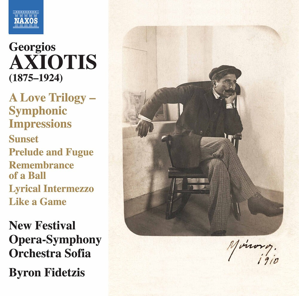 the album cover for Axiotis / New Festival Opera - Love Trilogy