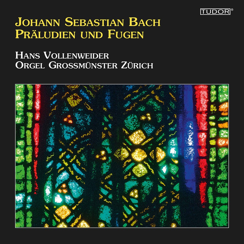 the album cover for Bach, J.S. / Vollenweider - Praludien Und Fugen