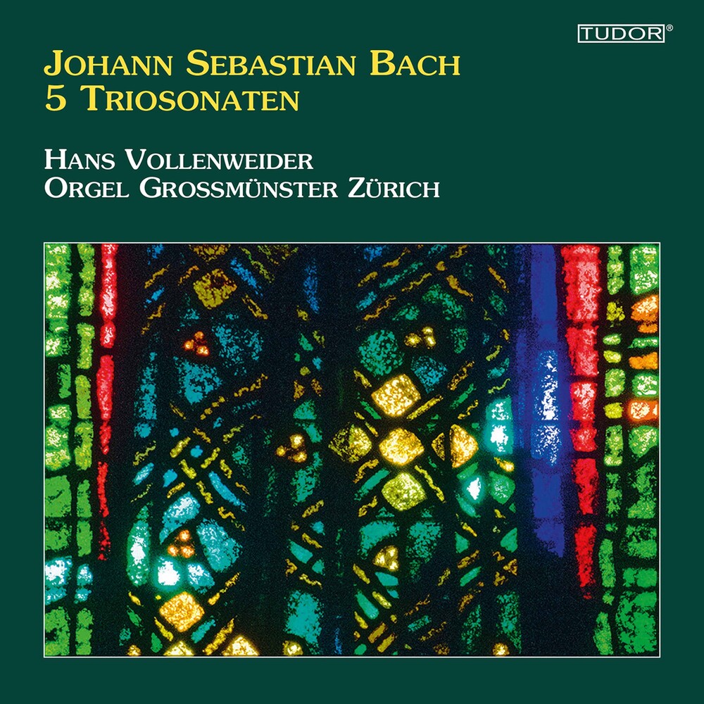 the album cover for Bach, J.S. / Vollenweider - 5 Triosonaten