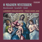 the album cover for Monteverdi / Vokalsolisten - O Magnum Mysterium