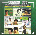the album cover for Brenda Lee - Stereo Singles Collection 1-2 Cd 61 Cuts