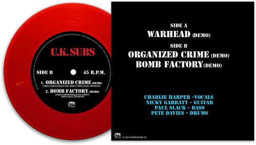 UK Subs - Warhead (red) (Vinyl)