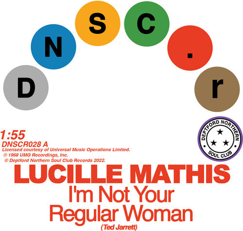 Lucille Mathis - I'm Not Your Regular Women/That's Not Love (Vinyl)