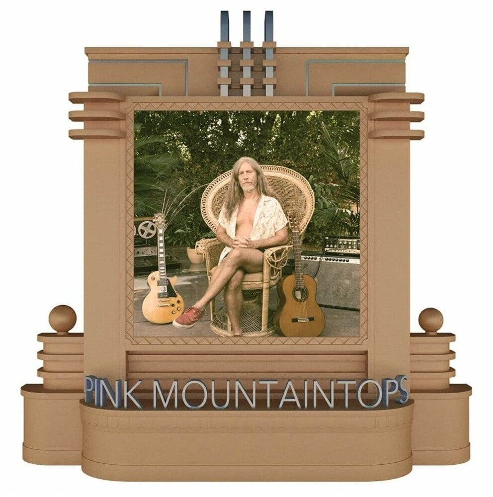 the album cover for Pink Mountaintops - Peacock Pools