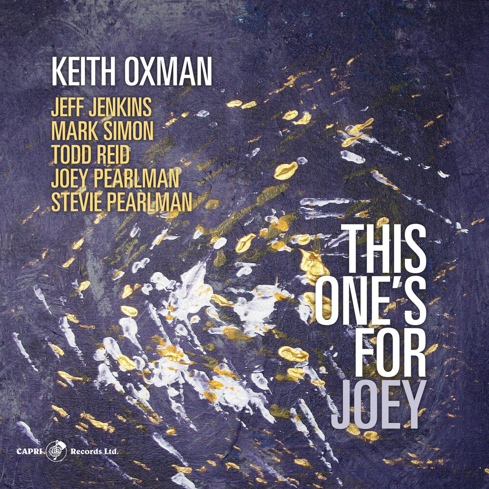 the album cover for Keith Oxman - This One's For Joey