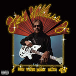 the album cover for Hank Williams Jr. - Rich White Honky Blues [LP]