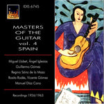 the album cover for Albenitz / Gomez / Rodes - Master Of Guitar 4