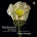 the album cover for Monteverdi / Collegium Vocale Gent / Herreweghe - Il Quarto Libro De