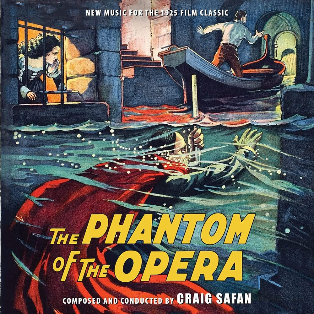 the album cover for Craig Safan(Ita) - Phantom Of The Opera: New Music For The 1925 Film