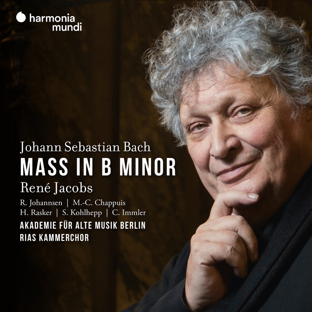 the album cover for Akademie Für Alte Musik - Bach: Mass In B Minor Bwv 232