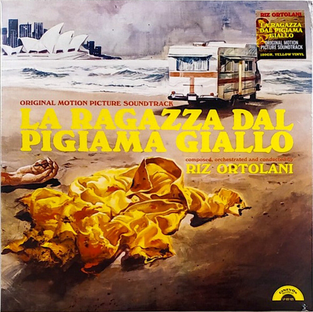 the album cover for Riz Ortolani(Colv) (Ltd) (Ylw) (Ita) - La Ragazza Dal Pigiama Giallo / O.S.T. [Colored Vinyl]