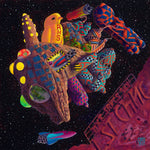 the album cover for Red Hot Shame - My Satellite