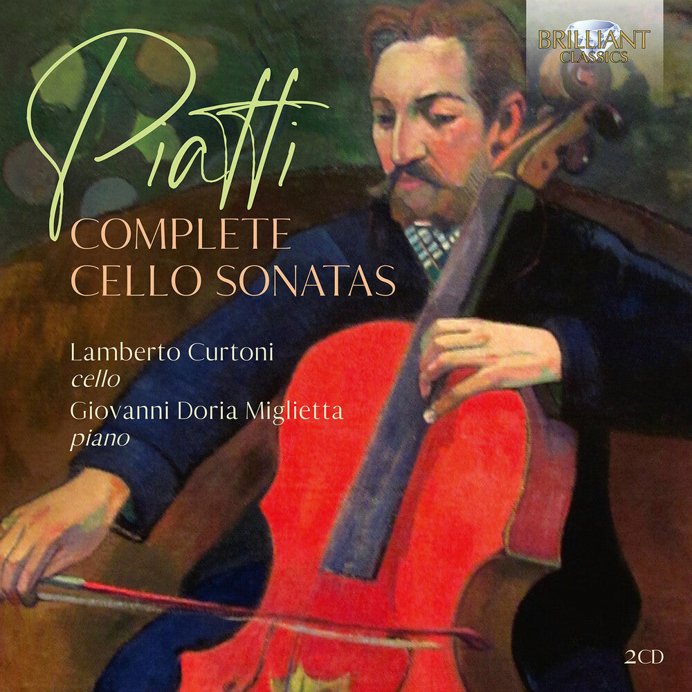 the album cover for Piatti / Curtoni / Miglietta - Complete Cello Sonatas (2pk)