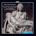 the album cover for Heinichen / Harsanyi / Akademie - Two Passion Oratori
