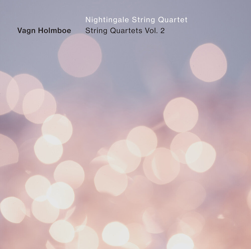 the album cover for Holmboe / Nightingale String Quartet - String Quartets (Hybr)