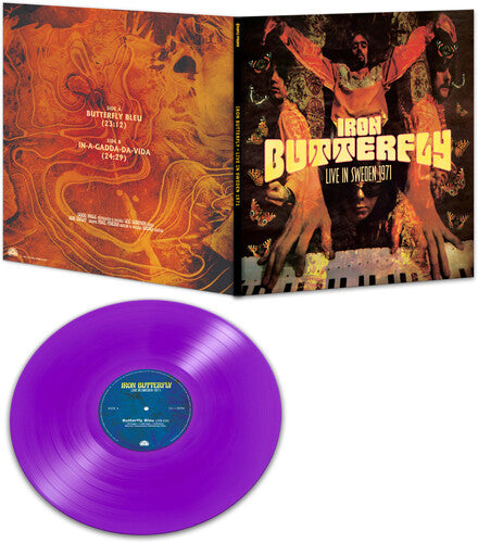 Iron Butterfly - Live In Sweden 1971 - Purple (Vinyl)