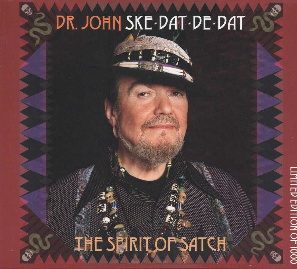 the album cover for Dr. John - Ske Dat De Dat: The Spirit Of Satch