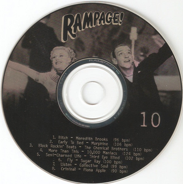 Various : Rampage! 10 (CD, Comp, Promo)