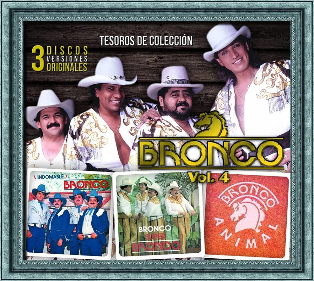 the album cover for Bronco - Tesoros De Coleccion Volume 4