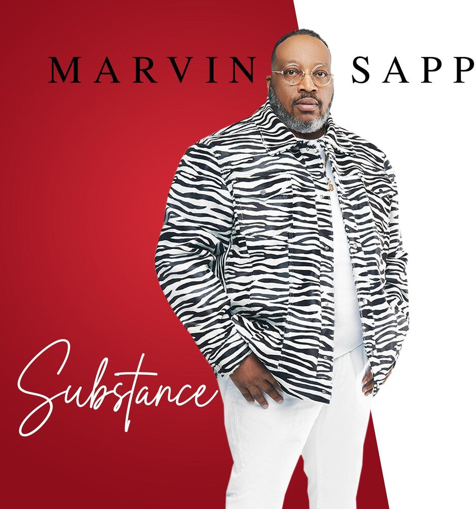 the album cover for Marvin Sapp - Substance