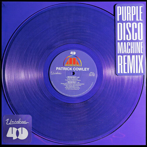 Patrick Cowley - Menergy - Vinilo morado de 180 g