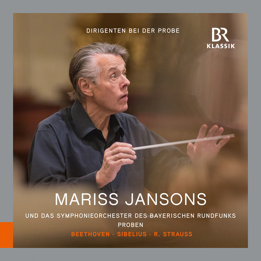 the album cover for Beethoven - Dirigenten Bei Der Probe - Mariss Jansons 2 (4pk)